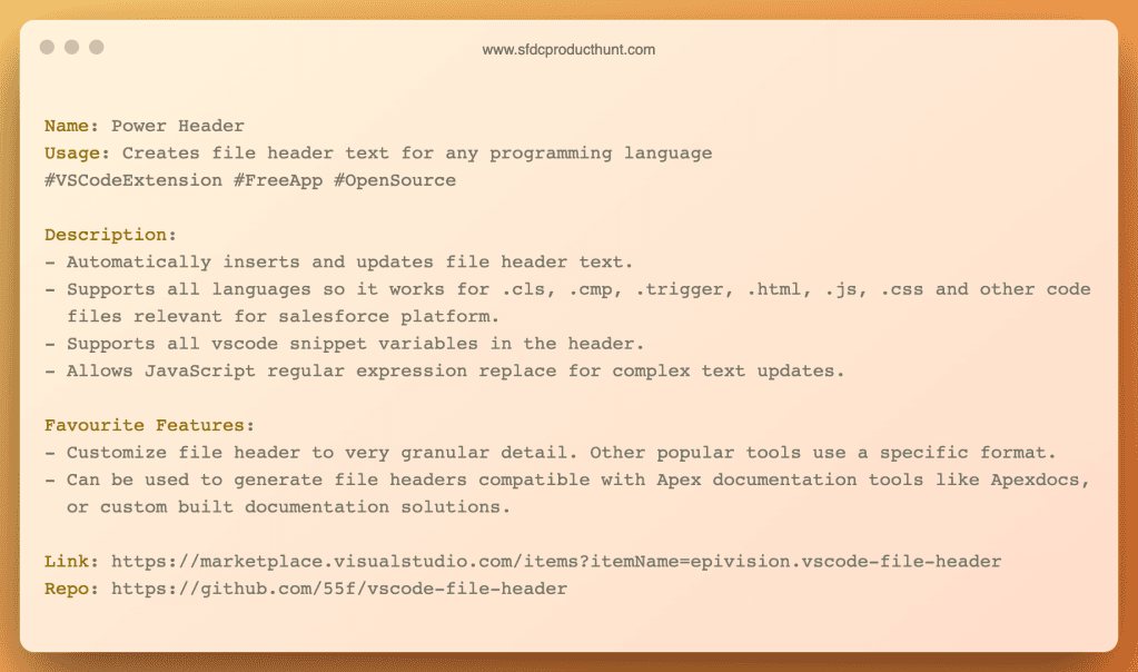 Product #15: Power Header